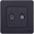 Розетка 2гн ТВ+спутник TV+SAT оконечная с/у антрацит механизм INSPIRIA Legrand (1/5)