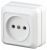 Розетка 1гн без З/К о/у белый 16А IP20 2-201-01 Intro Quadro ЭРА 10/200/2400) Розетка 1гн без З/К о/у белый 16А IP20 2-201-01 Intro Quadro ЭРА 10/200/2400)