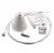 Комплект подвеса с тросом 1,5м белый (1 трос и комплект креплений) Комплект подвеса с тросом 1,5м белый (1 трос и комплект креплений)