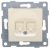 GUSI Ugra МЕХАНИЗМ розетки компьютерной RJ45, двойной, скрытая установка. Цвет бежевый. GUSI Ugra МЕХАНИЗМ розетки компьютерной RJ45, двойной, скрытая установка. Цвет бежевый.
