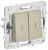 Выключатель 2кл с подсв с/у крем механизм SK-V09B SKANDY IEK (1/10/100)
