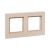 2 - местная рамка, IP44, кремовая, пластик Эпика EKF 2 - местная рамка, IP44, кремовая, пластик Эпика EKF