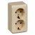 Розетка 2гн с З/К о/у крем 16А IP20 Этюд Systeme Electric (1/16/96) Розетка 2гн с З/К о/у крем 16А IP20 Этюд Systeme Electric (1/16/96)