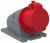 Розетка стационарная силовая ССИ-114 3Р+РЕ 16А 380В красный IP44 MAGNUM IEK (1/10/100) Розетка стационарная силовая ССИ-114 3Р+РЕ 16А 380В красный IP44 MAGNUM IEK (1/10/100)