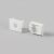 Led Strip Комплект заглушек (для профиля 26×30) 2 шт., ALM-2630-EC