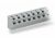 Клемма печатной платы 1 уровень, 24 соединителя, 400В 10А 6кВ сечение0.750мм² олово крепл. проводника, штепсельный зажим (конусный) Wago
