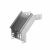 Угол д/листового кабель.лотка 90° вертикально ниспадающий (внешний) без соединит. разъема нержавеющая сталь серый ПРОМРУКАВ