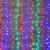 Гирлянда Светодиодный Дождь 3x2 м, свечение с динамикой, прозрачный провод, 230 В, диоды мультиколор
