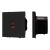 ARL NOBE USB Розетка тип A+C софт-тач черный оникс SCT-MUAC-SFPL-FC-BK (65W, QC3) (Arlight, -)