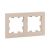 2 - местная рамка, кремовая, пластик Эпика EKF 2 - местная рамка, кремовая, пластик Эпика EKF