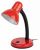 Светильник настольный на основании под лампу 40Вт Е27 красный N-120-E27-40W-R ЭРА (20/120)