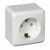 Розетка 1гн с З/К шторки о/у белый 16А IP20 Этюд Systeme Electric Розетка 1гн с З/К шторки о/у белый 16А IP20 Этюд Systeme Electric