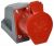 Розетка стационарная силовая ССИ-115 3Р+РЕ+N 16А 380В красный IP44 IEK (1/10/60) Розетка стационарная силовая ССИ-115 3Р+РЕ+N 16А 380В красный IP44 IEK (1/10/60)