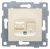 Розетка 1гн ТФ RJ11 с/у крем механизм Ugra GUSI ELECTRIC  (1/10)