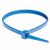Хомут кабельный (стяжка) 200ммx3.6ммx1.2мм с внутр. зубчатым зацеплением пластик голубой макс.d охвата50мм DKC