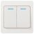 Выключатель Intro Style 7-105-01 двойной с подсветкой, 10А-250В, IP20, СУ, белый Выключатель Intro Style 7-105-01 двойной с подсветкой, 10А-250В, IP20, СУ, белый