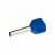 Наконечник-гильза втулочный двойной 2.5мм² медь синий луженый изолированный DKC (ДКС)