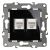 Розетка 2гн комп+комп RJ45+RJ45 с/у черный механизм кат.5е 12-3108-06 Эра12 ЭРА (10/100/2500) Розетка 2гн комп+комп RJ45+RJ45 с/у черный механизм кат.5е 12-3108-06 Эра12 ЭРА (10/100/2500)