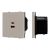 ARL NOBE USB Розетка тип A+C софт-тач кашемир SCT-MUAC-SFPL-FC-CA (65W, QC3) (Arlight, -)