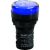Индикатор ND16-22DS/2C синий, компактный, встр. резистор, IP65 AC/DC24В  CHINT (1)