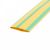 Термоусадочная трубка ТУТнг 50/25 желто-зеленая REXANT (10/10/80)