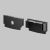 Led Strip Комплект заглушек (для профиля 61×14) 2 шт., ALM-6114-B-EC Led Strip Комплект заглушек (для профиля 61×14) 2 шт., ALM-6114-B-EC