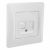 GUSI Ugra Розетка телефонная RJ12, одинарная, скрытая установка, с одноместной рамкой С1110-001. Цвет белый. GUSI Ugra Розетка телефонная RJ12, одинарная, скрытая установка, с одноместной рамкой С1110-001. Цвет белый.