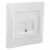 GUSI Ugra Розетка телефонная RJ12, двойная, скрытая установка, с одноместной рамкой С1110-001. Цвет белый. GUSI Ugra Розетка телефонная RJ12, двойная, скрытая установка, с одноместной рамкой С1110-001. Цвет белый.