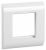 Лицевая рамка для модуля Mosaic 80х80мм пластиковый суппорт белая ITK (1/500) Лицевая рамка для модуля Mosaic 80х80мм пластиковый суппорт белая ITK (1/500)