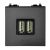 Мех-м с накладкой USB с/у usb пластик антрацит IP20 ABB Zenit Мех-м с накладкой USB с/у usb пластик антрацит IP20 ABB Zenit