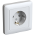 Розетка 1гн с З/К шторки с/у белый в сборе 16А Хит Systeme Electric Розетка 1гн с З/К шторки с/у белый в сборе 16А Хит Systeme Electric