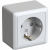 Розетка 1гн с З/К шторки о/у белый изол.пласт. 16А IP20 Blanca Systeme Electric Розетка 1гн с З/К шторки о/у белый изол.пласт. 16А IP20 Blanca Systeme Electric