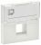 PRIMER Панель лицевая Keystone (2 мод.) бел. IEK