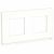 Рамка 2-пост. цвет белый стекло горизонтальная, IP21 Unica NEW SE