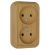 Розетка 2гн без З/К о/у дуб 16А IP20 Siva Ustu Makel (1/12/120) Розетка 2гн без З/К о/у дуб 16А IP20 Siva Ustu Makel (1/12/120)