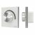 Панель SMART-P98-DIM-G-IN White (230V, 1.5A, 0/1-10V, Rotary, 2.4G) (ARL, Стекло)