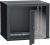 ITK Шкаф LINEA W 6U 600x450 мм дверь стекло, RAL9005