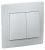 Выключатель 2кл с/у белый ВС10-2-0-КБ Кварта GENERICA IEK (1/10/200)