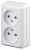 Розетка 2гн без З/К о/у белый 16А IP20 2-203-01 Intro Quadro ЭРА (1/10/100) Розетка 2гн без З/К о/у белый 16А IP20 2-203-01 Intro Quadro ЭРА (1/10/100)