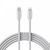 Кабель Lightning - Type-C 3A, 1м, ПВХ, белый REXANT
