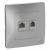 Розетка 2гн комп+ТФ RJ45+RJ11 с/у алюминий кат.5е Blanca Systeme Electric Розетка 2гн комп+ТФ RJ45+RJ11 с/у алюминий кат.5е Blanca Systeme Electric