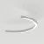 Светильник SP-LINE-HANG-ARC-C3535-D800-28W Day4000 (WHITE, 230V) (Arlight, Металл)