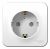Розетка 1гн с З/К шторки о/у белый изол.пласт. 16А IP20 Blanca Systeme Electric (1/12) Розетка 1гн с З/К шторки о/у белый изол.пласт. 16А IP20 Blanca Systeme Electric (1/12)