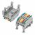 Клемма СМК 222-425D проxодная 5-полюсная, с креплением на DIN-рейку (0,08-4 мм²), серая (4 шт./уп.) REXANT Клемма СМК 222-425D проxодная 5-полюсная, с креплением на DIN-рейку (0,08-4 мм²), серая (4 шт./уп.) REXANT