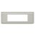 Рамка 1-пост. цвет алюминий матовый, пластик горизонтальная, Mosaic Legrand Рамка 1-пост. цвет алюминий матовый, пластик горизонтальная, Mosaic Legrand