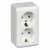 Розетка 2гн с З/К о/у белый 16А IP20 Этюд Systeme Electric (1/16/96) Розетка 2гн с З/К о/у белый 16А IP20 Этюд Systeme Electric (1/16/96)