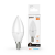 Лампа светодиод 10Вт свеча Е14 3000К 710Лм матовая Gauss Elementary (1/10/100)