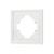 Рамка пластиковая FRM-TENDO-SFPL-1-WH (Arlight, Матовый белый) Рамка пластиковая FRM-TENDO-SFPL-1-WH (Arlight, Матовый белый)