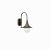 Уличный настенный светильник Ideal Lux Cima Ap1 Nero Antico 024134 Уличный настенный светильник Ideal Lux Cima Ap1 Nero Antico 024134