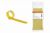 Хомут-липучка ХЛ 12х135 мм желтый (20 шт) TDM Хомут-липучка ХЛ 12х135 мм желтый (20 шт) TDM